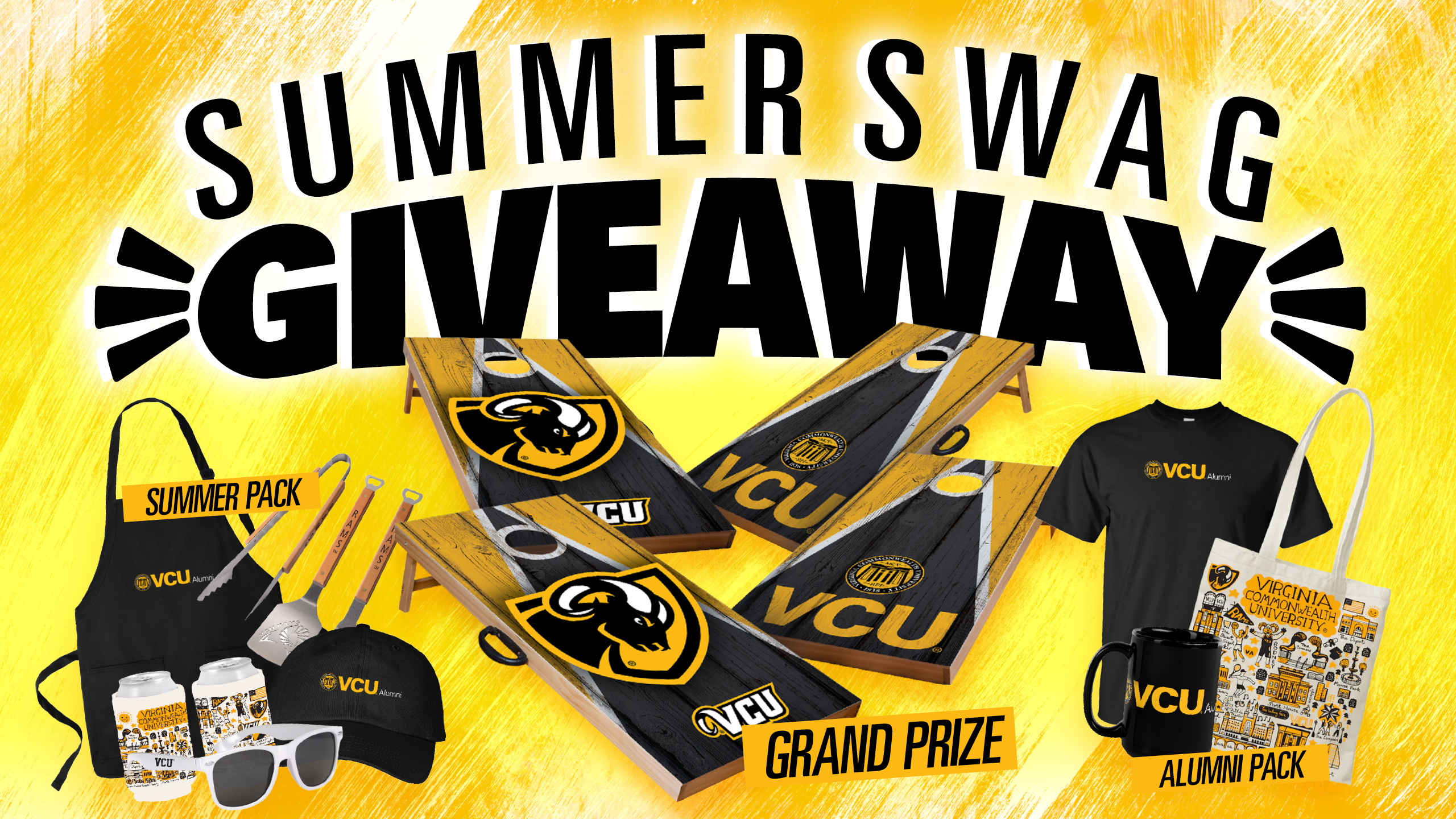 VCU Alumni Summer Swag Giveaway
